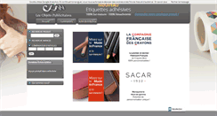 Desktop Screenshot of les-objets-publicitaires.com